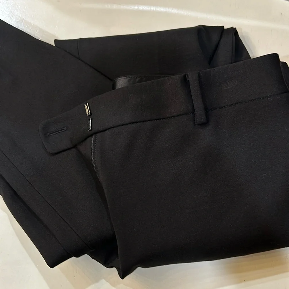 Women’s ELIE TAHARI exclusively for NORDSTROM black straight pant. No flaws 4 - Picture 1 of 9